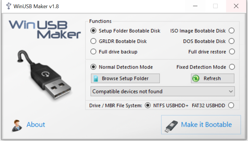 Winusb Maker Let S Create A Bootable Usb Of Windows 10 8 7 From Iso